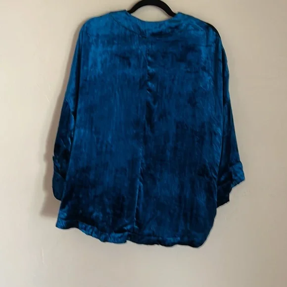 HP❤️❤️NWT Anthropologie Malin Velvet Kimono Jacket - Picture 4 of 9